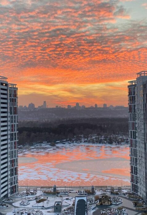 Vista desde Kiev, Ucrania