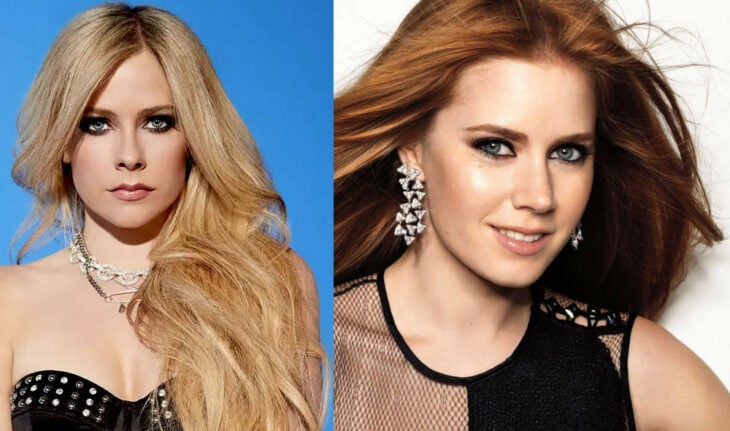 De rubia a pelirroja Avril Lavigne Amy Adams