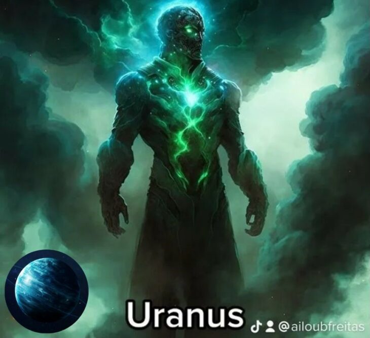 Urano como villano según IA