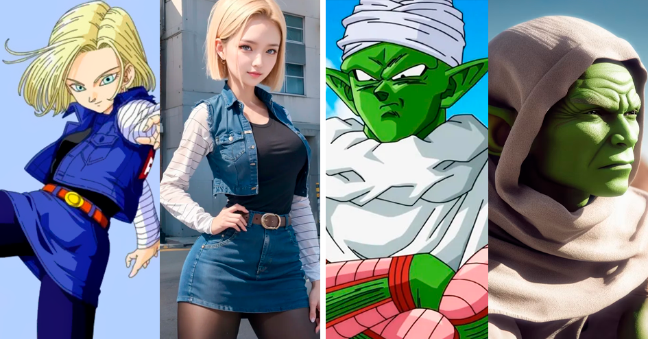 Inteligência Artificial revela como seria Android 18 de Dragon Ball na vida  real