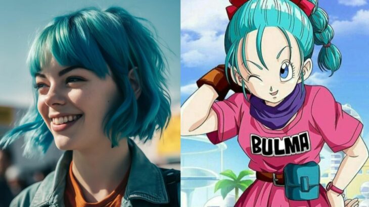 Bulma en la vida real según un IA