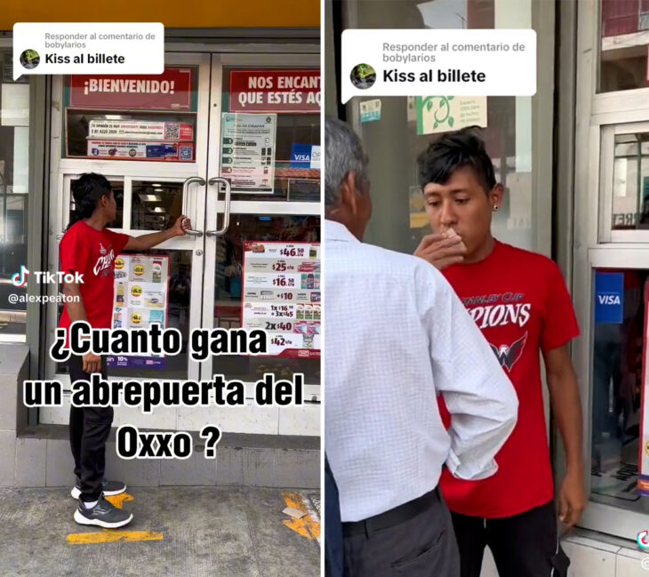 Abridor de puertas de un Oxxo