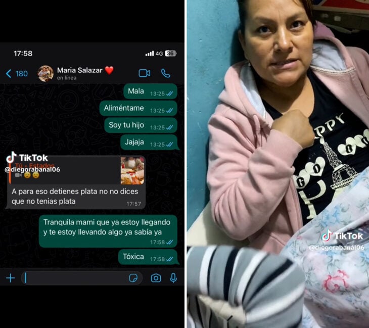 Madre se pone celosa de la novia de su hijo