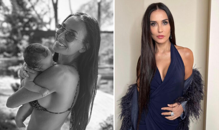 Demi Moore abuela a los 60