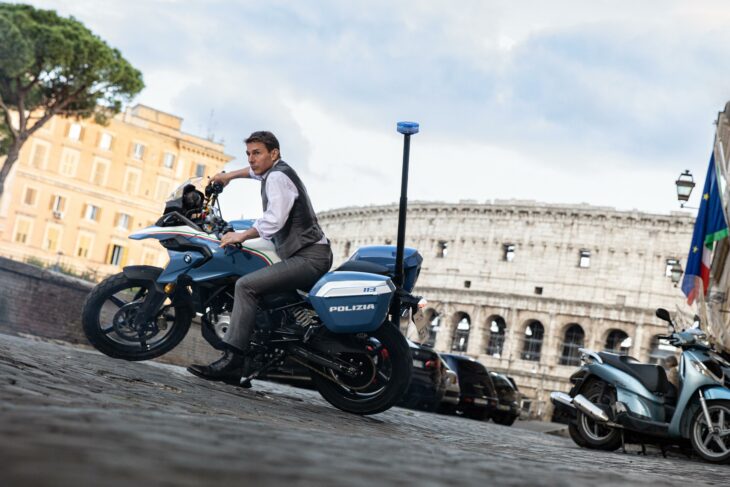 Tom Cruise en moto