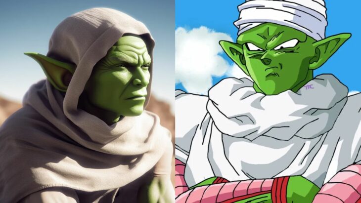 Piccolo en la vida real según un IA