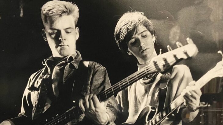 Andy Rourke y Johnny Marr