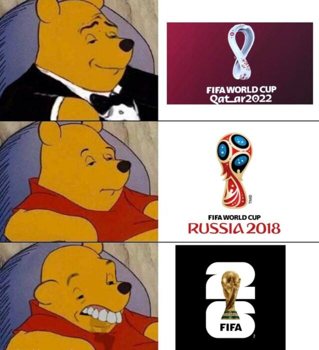 Memes del logo del mundial 2026
