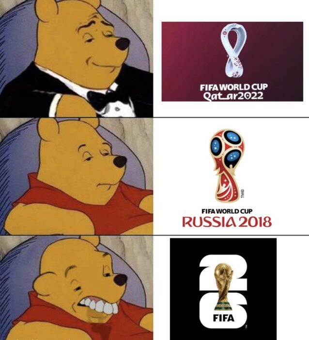 Memes del logo del mundial 2026