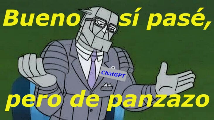 Chatgpt sí pasé de panzazo Meme Harvey Birdman abogado