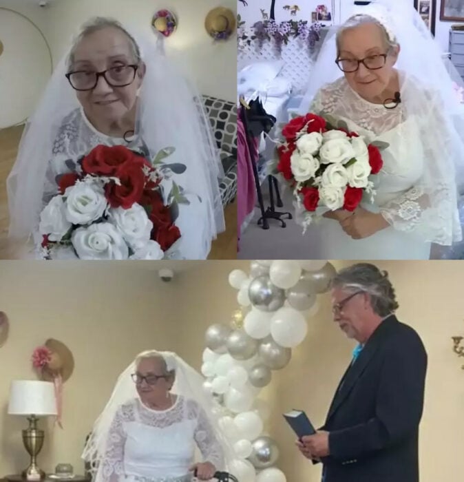 Dottie cumpliendo su sueño se casa consigo misma 77 años