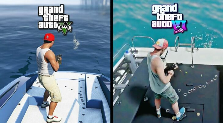 Comparación GTA V y VI