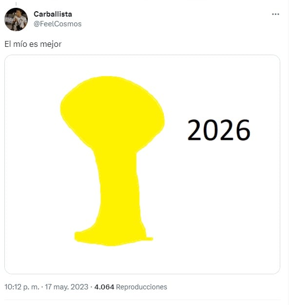 Memes del logo del mundial 2026