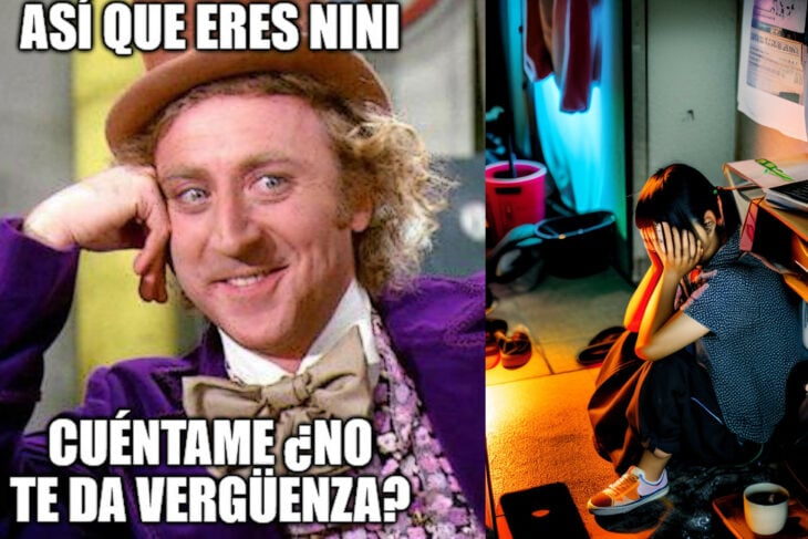 Hikikkomori nini meme willy wonka