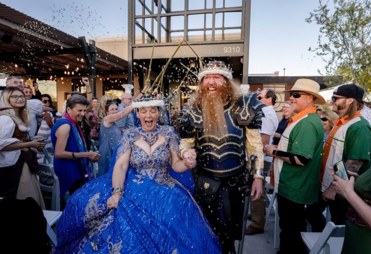 Boda medieval en White Castle