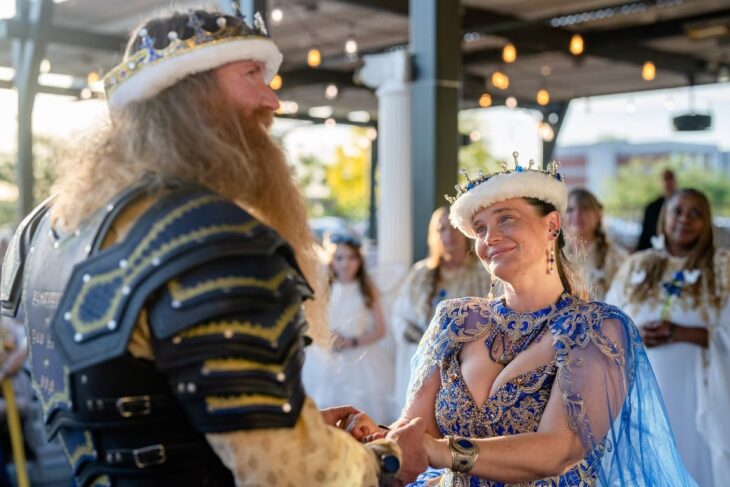 Boda medieval en White Castle