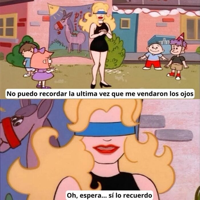 Chiste adulto en Johnny Bravo