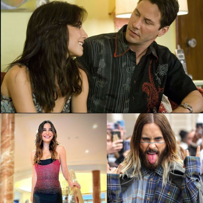 Martha Higareda Keanu Reeves Jared Leto