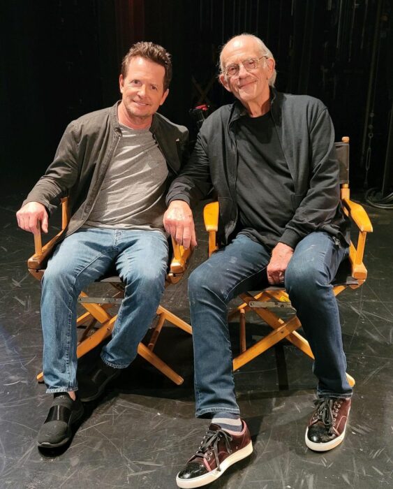 Michael J FOx Christopher Lloyd