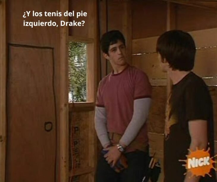 Meme Drake y Josh ¿y la puerta?