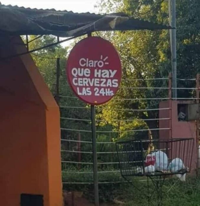 Claro promoción de cervezas