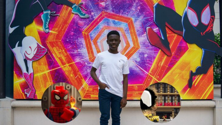 Preston Mutanga animador de la escena lego en Spider-Man: Across the Spider-Verse