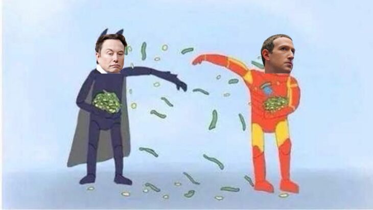 Mark Zuckerberg y Elon Musk pelea