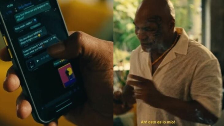 Mike Tyson promocional para Peso Pluma