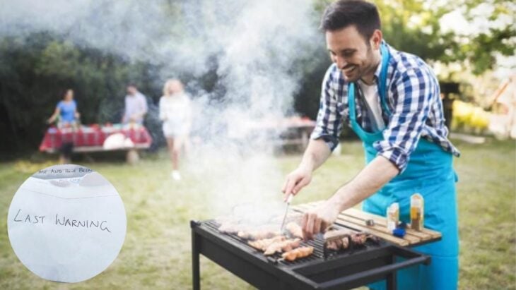 Familia vegana manda carta de advertencia a su vecino por hacer carnes asadas