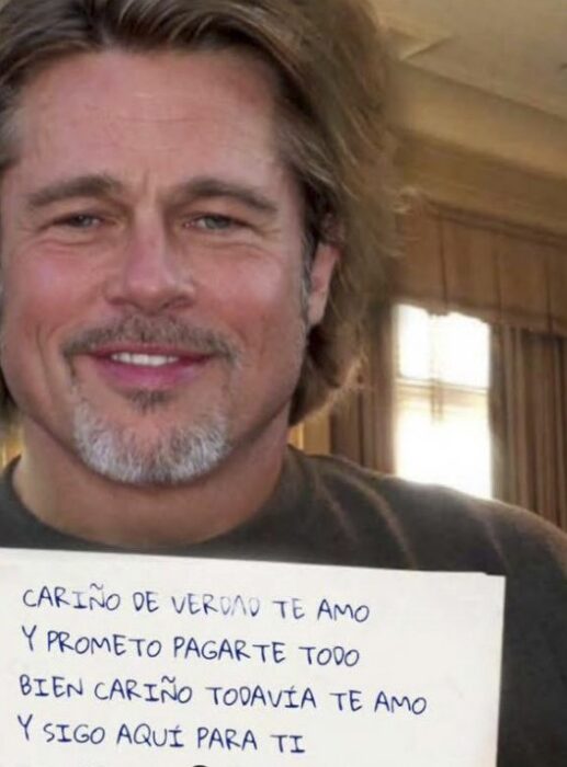 Estafa de Brad Pitt falso 