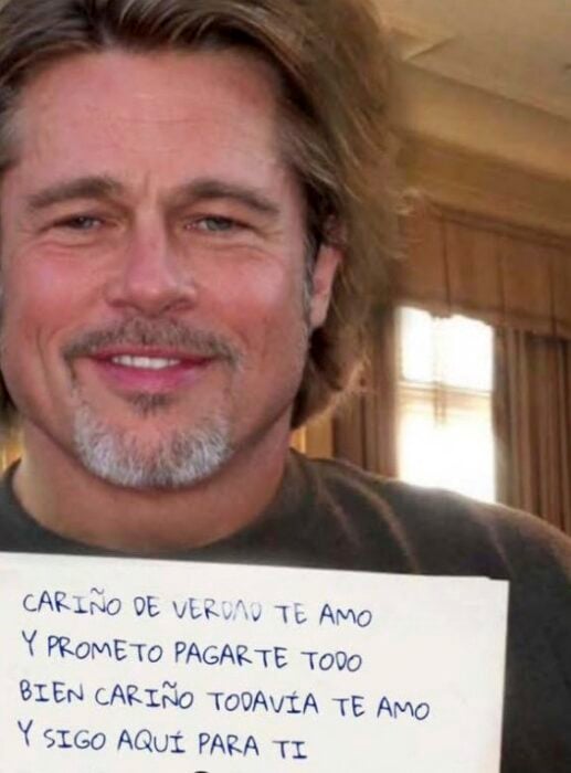 Estafa de Brad Pitt falso 