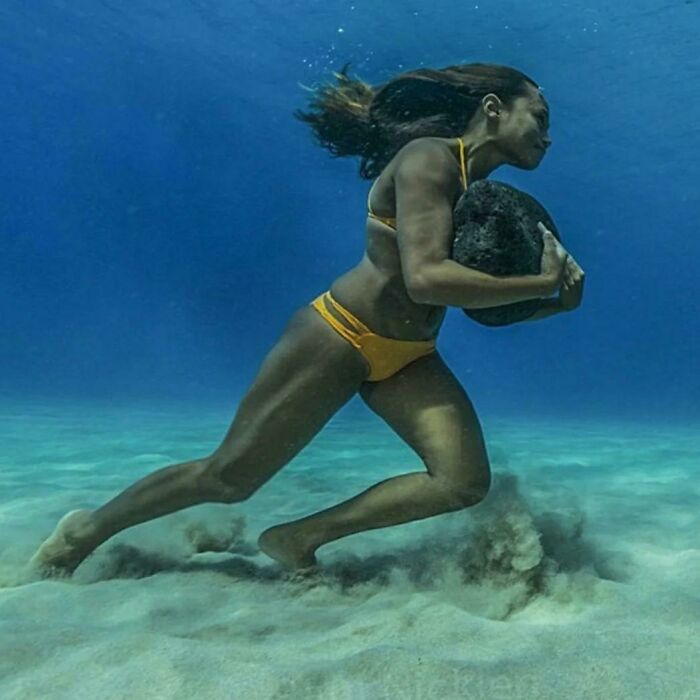 Entrenamiento bajo el agua