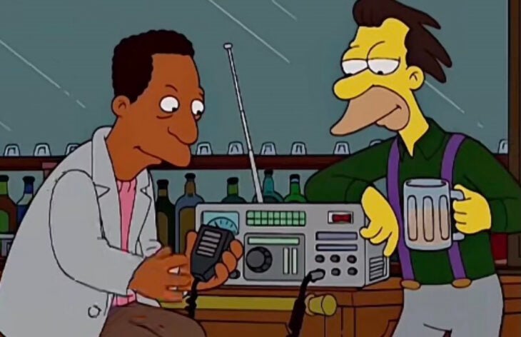 Carl y Lenny en la radio
