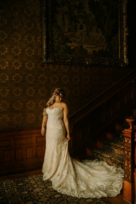 Mujer el día de su boda