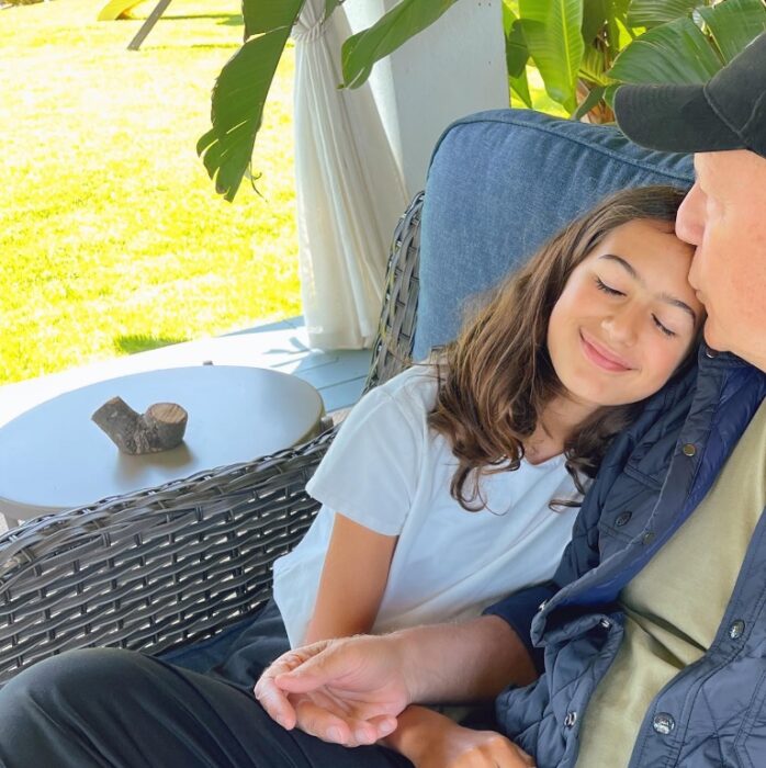 Bruce Willis con su hija Mabel