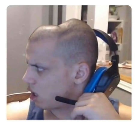 LoL Tyler1 meme cabeza hundida 