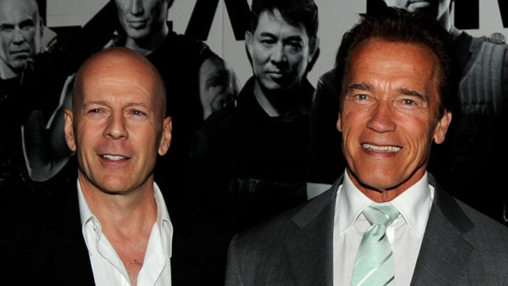 Arnold Schwarzenegger y Bruce Willis