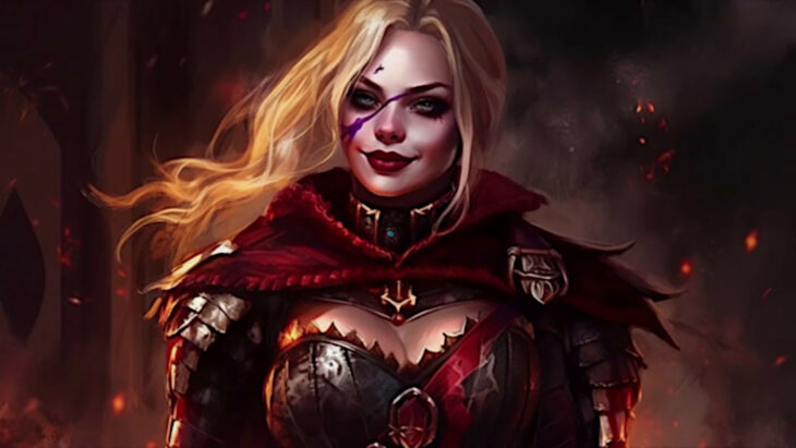 Harley QUinn medieval