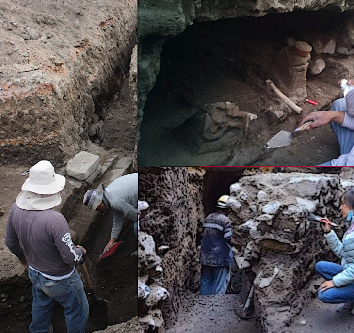 Excavacioón arqueológica en terrenos del Walmart en Tula Hidalgo