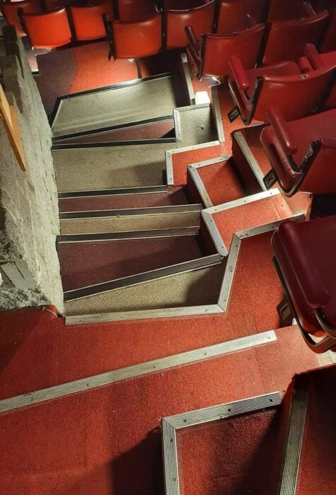 escaleras de cine homicidas