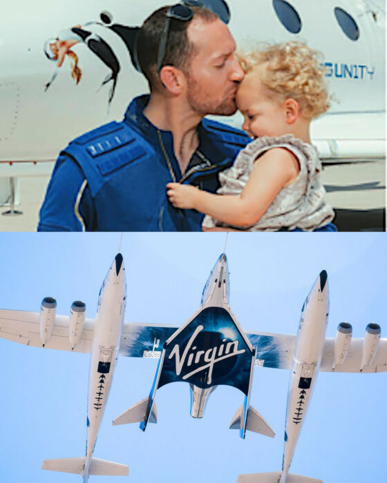 Familia astronauta Virgin