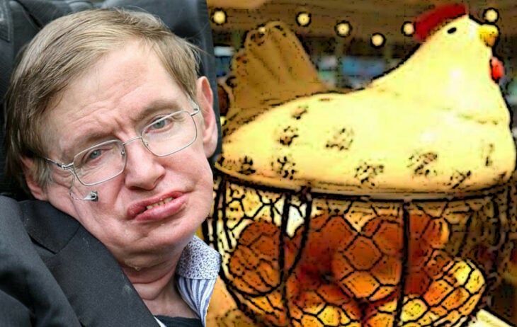 Stephen Hawkings gallinas huevos