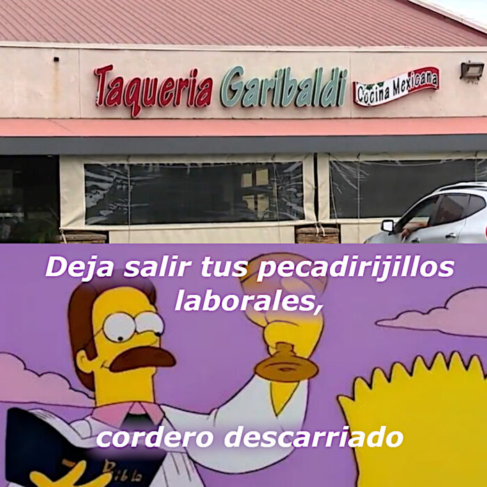 Ned Clérigo falso meme bautismo confesión