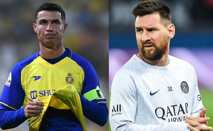 Cristiano ronaldo al nassr y Messi
