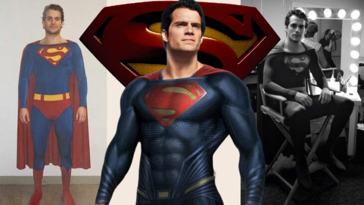Henry Cavill Superman antes y después