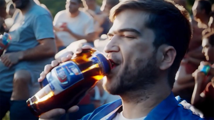 Comercial de cerveza con IA